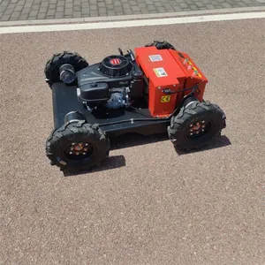 Gasoline Engine 4-Stroke Single Cylinder Industrial Brushless DC Motor Cordless Remote Control Trimmer Lawn Mower thumbnail-3