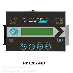 mu Hd1202 Professional Hard Drive Copier, Offline Copying, One-key Fast Copy, Supports Inter-copying Between Ide and Sata, in Stock, Free Shipping by sf Express thumbnail-1