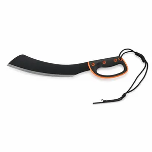 Black Blade Outdoor Utility Knife With Paracord Handle for Wholesale Buyers thumbnail-1
