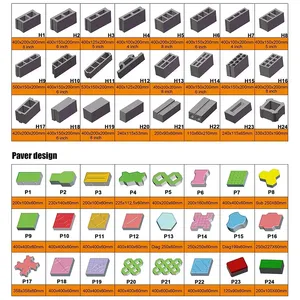 High Efficiency Semi Automatic Concrete Block Machine Non-Firing Hollow Brick Making Machine With Replaceable Molds For Construction Waste thumbnail-4