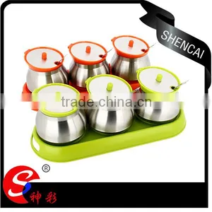 18/8 Stainless Steel Mini Color Spice Container Spice Sets thumbnail-1