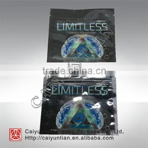 Custom 4 Capsule Zipper Packaging Bags thumbnail-1