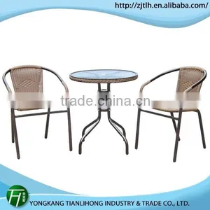 Hot Salling!!! Outdoor Rattan Dining Table Chairs thumbnail-1