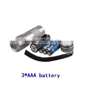 YT-7312DUV Led Flashlight 390nm-395nm Wavelength 12 LED UV Flashlight thumbnail-2