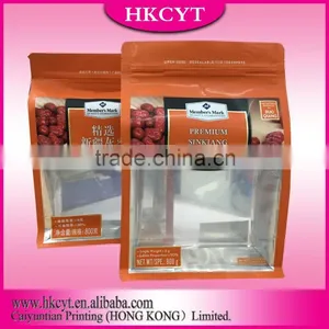 Stand up Jujube Plastic Packaging Bag With Clear Window thumbnail-6