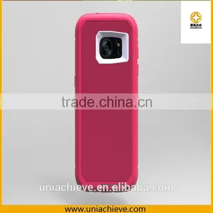 Case for Samsung S7 Armor Hybrid Robot Phone Case With Full Body Covered Red thumbnail-1