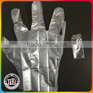 Disposable Clear Single Wrapped PE Gloves Quality Choice thumbnail-1