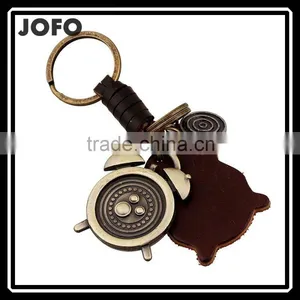 Promotional Cheap High Quality Handmade Custom Leather Keychains thumbnail-1