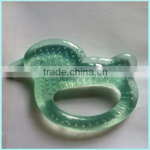 Hot Sell BPA Free Animal Shape Funny Water Filled EVA Baby Teether thumbnail-1