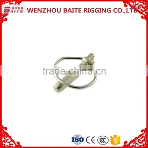7.5*32 mm Nickel Plated Detal Shaped Linch Pin ,hitch Pin Clip Single Winded ,spring Pin ,rigging Hardware Manufacturer thumbnail-1