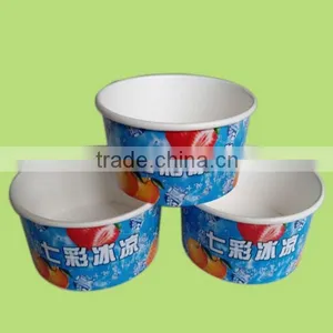 Custom Logo Printed Cold/Ice Cream/Food/Cola Disposable Paper Cup thumbnail-2