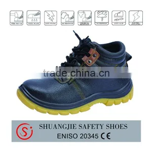2012 Hot Sell Fashion Cow Leathe Safety Shoes thumbnail-1