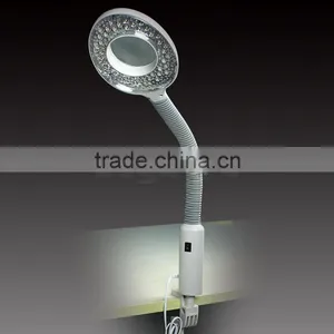 Cosmetic 2in1 Aromatherapy Facial Steamer Rolling Base Beauty Salon And 5 Diopter LED Magnifying Lamp Multifunctional thumbnail-2