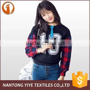 2016 EXW Wholesale High Quality Without Hooded Girls/ladies Autumn/springcasual Sweatshirt thumbnail-3