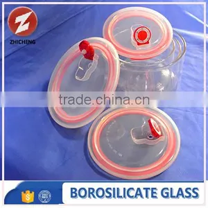 Airtight Pyrex Glass Jar for Honey thumbnail-4