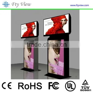 55 Inch Double Touch Screen Lcd Advertisement Display Wifi ad Player Smart Interactive All in One pc Kiosk Supplier's Choice thumbnail-2