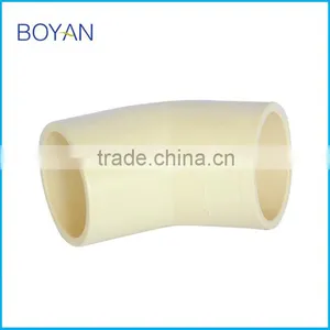 BOYAN Zhejiang Plastic Pipe Fitting Hot Water ASTM 2846 Standard Cpvc 45 Degree Elbow thumbnail-2