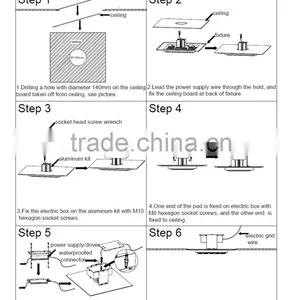 5 Years Warranty CE RoHs 120W Industrial LED Canopy Light thumbnail-4