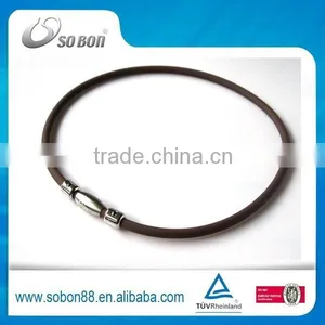 Silicone Bead Necklace Single Rope Magnetic Necklace thumbnail-2