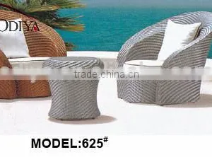 Antique PE Rattan Chair for Garden Furniture Set thumbnail-2