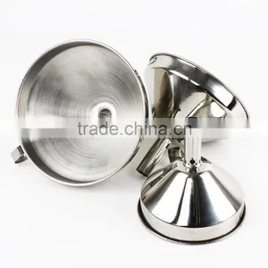 3-Piece Stainless Steel Funnel Set thumbnail-6