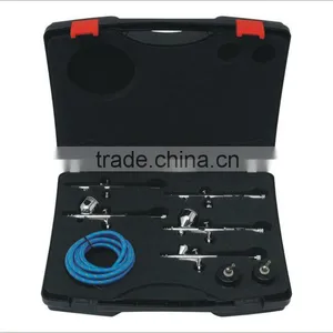 Airbrush Kit Contain Glass Jar TG120F thumbnail-1