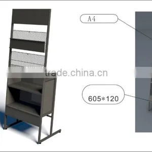 Metal Magazine Rack for Library thumbnail-1