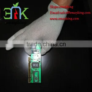 Safety Cleanroom PU Top Fit Carbon ESD Gloves Antistatic Glove thumbnail-1