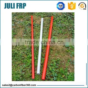 Made in China Plutruded Reinforced FRP / GRP Glass Fiber Tube,fiberglass Pole thumbnail-2