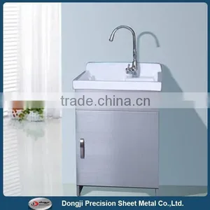Stainless Steel Bathroom Wall Mount Mirror Cabinet thumbnail-5