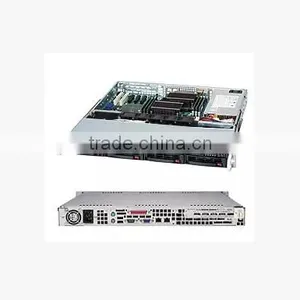 CSE-813MTQ-600CB Rackmount Server Chassis (Black) 600W 1U thumbnail-1