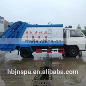 NEW 4000 Liters Factory Sale JMC Compactor Garbage Truck thumbnail-3