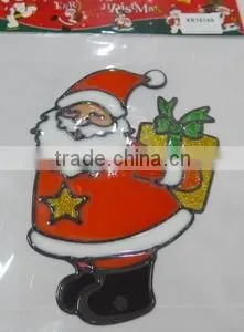 Wholesale Santa Claus PVC Window Sticker thumbnail-1