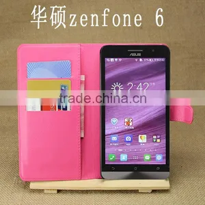 Hot Selling Mobile Phone Leather Case Leather Flip Case For Asus Zenfone 6 thumbnail-1