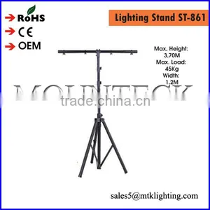 3.7m Steel Tripod Stand Lighter Light up Display Stand/speaker Stand thumbnail-1