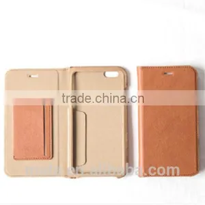 Retro Style Flip PU Leather Case With Card Slot Leather Case For Iphone 6 thumbnail-6