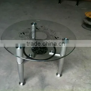 Stainless Base Dining Table thumbnail-1