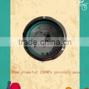 Good Quality 100mm Diameter Gauge, 250MPa Pressure Gauge thumbnail-3