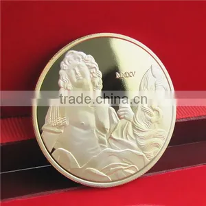 New Arrival Gold Coin Replica / France Brass Gold Souvenir Coin / Hot Sale Ancient Coin Roman thumbnail-1