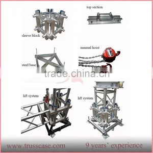 Aluminum Truss System Set up With Chain Hoist thumbnail-2