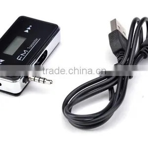 LCD 3.5mm In - Car Fm Radio Transmitter For Apple Iphone 5 5s 5c SV005796 thumbnail-5