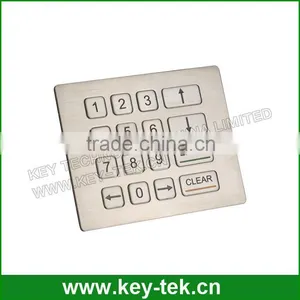 Flexible Programmble Dot Matric Long Stroke Metal Keypad thumbnail-2