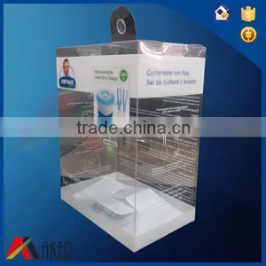 Unique Crease Clear Plastic Pet Gift Box, Plastic Box Packaging thumbnail-5