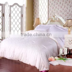 High Quality Winter White 100% Silk Bedding Quilt thumbnail-3