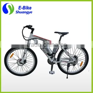26'' Aluminum Alloy Frame Electric Mountain Bicycle thumbnail-3