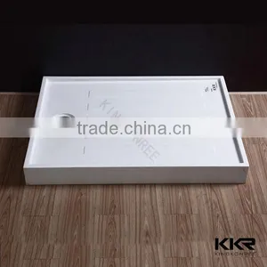 Kingkonree Stone Shower Tray 80x100 Flat Shower Tray thumbnail-2