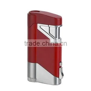 Wenzhou Teling Popular Metal Material Triple Torch Lighter thumbnail-2