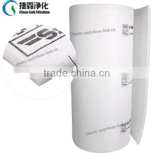 600G Ceiling Filter With Net ,Paint Booth Ceiling Filter,roll Filter Media ,sticky Filter,Air Filter Material,exhaust Filter thumbnail-2