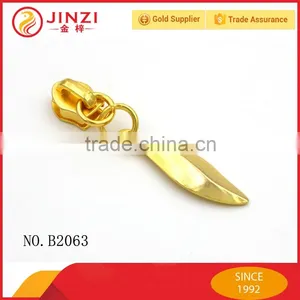 Metal Zipper Puller Custom Metal Zipper Pulls Zipper Slider for Garments thumbnail-6