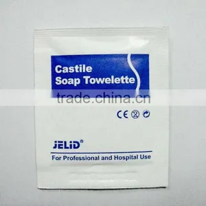 Disposable Personal Soap Wipes thumbnail-1
